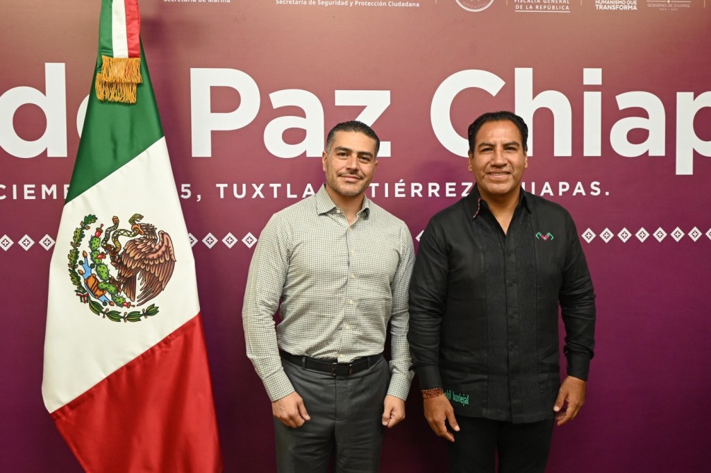 Refuerzan estrategia de paz en&nbsp;Chiapas